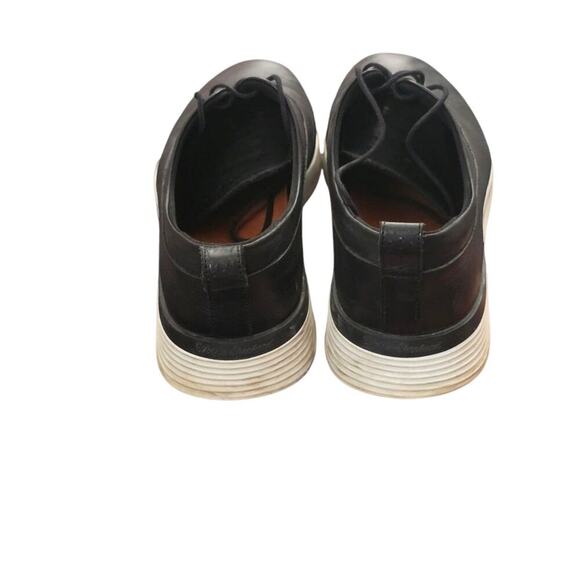 Wolf And Shepherd Crossover Longwing Mens 10.5 Black Calf Leather - Picture 3 of 5